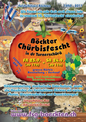 Chürbis-Flyer 2011